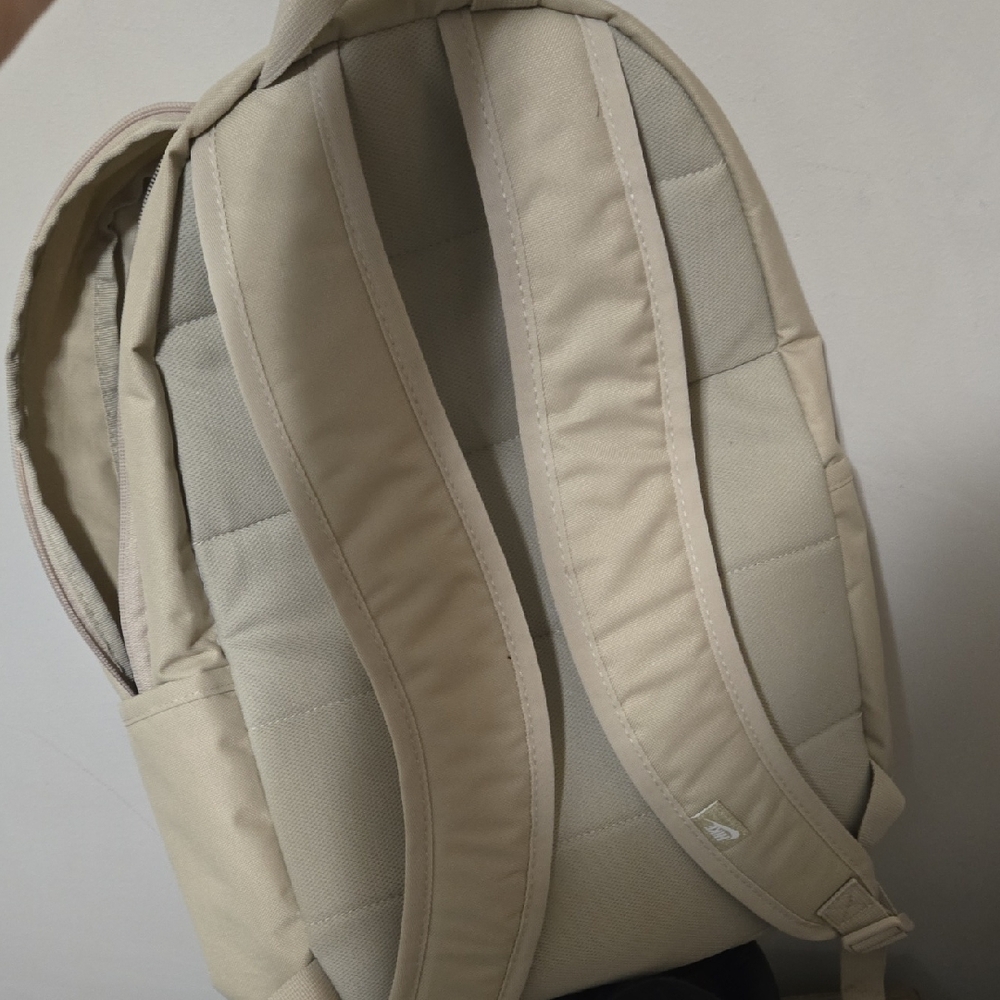 Nike Men's Tan Backpack with White Logo - Picture 2 of 5